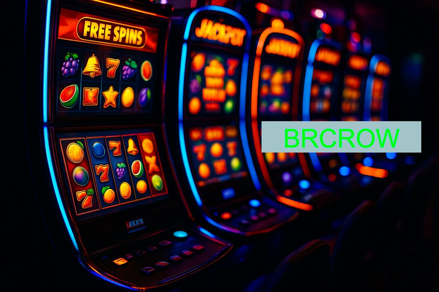 Diversos jogos de caça-níqueis